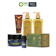 Sukaya&Suk Skin สุขกายะ&สุขสกิน บาล์มสมุนไพร+แชมพูสมุนไพร เซตสุดคุ้ม #201680