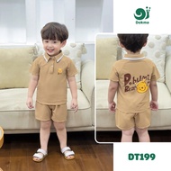 Dokma (8.9-14.2kg) Baby Polo T-Shirt (9-12M 12-18M 18-24M 24-36M 36-48M) DT199