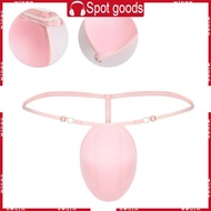 WIN Men s Bulge Enhancing Underwear Thong with 3D Sponge Cup Swimwear Padded Panties Low Waist Adjus