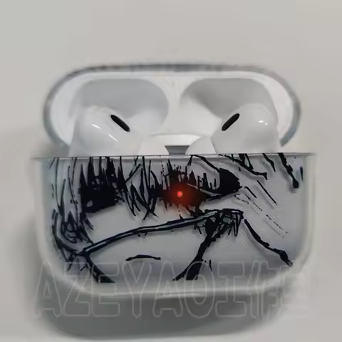 Japanese Anime Clear Earphone Case for Airpods 4th 3rd Pro 3 Shockproof Cover for Airpod 2 3 Protect