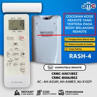 Remote AC SHARP CRMC-A907JBEZ CRMC-B006JBEZ AH-A5SAY AH-A5MEY AU-X10ZY