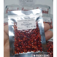 RED GARNET CZ Round 2.75 Mm/Pack Of 500 Tablets