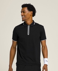 Wilson Men ADVANTAGE ZIP POLO WM00261511BKA Official Store