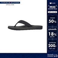 Tommy Hilfiger รองเท้าแตะ ผู้ชาย รุ่น FM0FM05623 BDS - สีดำ