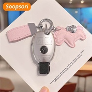 Soopsori For Benz TPU Key Case Key Cover for Mercedes Benz Key Case C180 / C200 Cc /A Class / A200ba