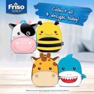 Friso moo ,bee,giraffe,shark🐮🐝🦒🦈beg with blanket set / baby bags / kindergarten school bag/beg sekol