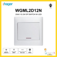 Hager Muse Switch Socket
