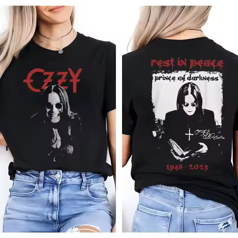 Vintage Ozzy Osbourne T-shirt I'm Coming Home Ozzy Osborne Tee Gift for Fans T-Shirt Short Sleeve Sh