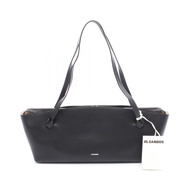 【二手】 JIL SANDER Sander Knot 單肩包 J07ZH0057P7186001 黑色皮革單肩包 女士（全新）