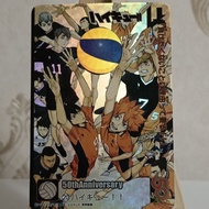 ~~ Anime Cards Volleyball Boys Boutique Anime Flash Card Refracto Flash Craft 86 * 59 Size