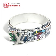 LOUIS VUITTON JJ0243 Monogram Comic Santur LV Initial Belt
