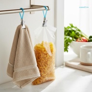 cozy 6Pcs Windproof Bath Towel Clip Metal Steel Small Teas Towel Hanging Clip