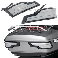 For Harley Tou Road Electra Glide Ultra Classic FLHTCU 2014+UP 2022 Motorcycle LED Trsuitable Fo Acer Tour-Pak Lights Chrome Rear Lights