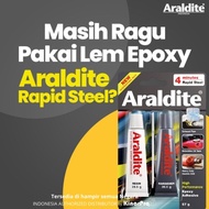 * Araldite - 4-MINUTE RAPID STEEL EPOXY GLUE