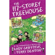[100% Original Books] - The 117-Storey Treehouse by Andy Griffiths Terry Denton (UK edition, paperba