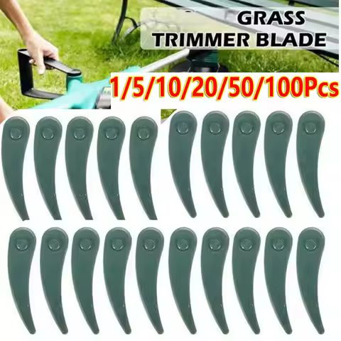 1/5/10/20/50/100Pc Green Plastic Grass Trimmer Blades Replacement Blade Fit ART 26-18Li ART 23-18 La