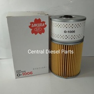 Oil Filter Mitsubishi Fuso PS190 6D14 O-1006 O1006 Sakura Oil Filter