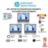 HP LAPTOP 15-fd0386TU/15-fd0387TU/15-fd0388TU(I5-1334U,8GB,512GB,Intel,15.6"FHD,W11,HS+M365)