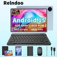 แท็บเล็ต Android 15 นิ้ว พร้อมแป้นพิมพ์และเมาส์ แท็บเล็ต 2 in 1 ขนาด 11 นิ้ว (พร้อมกรณีlaptop, ปากกา
