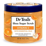 DrTeal'sSheaSugarBodyScrub,CitruswithEssentialOils&VitaminC,19oz