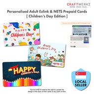 [Children's Day] Personalised Adult Ezlink &amp; NETS Prepaid Cards
