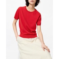 Women UV-cut crew neck sweater UNIQLO JAPAN-PO washable/
