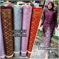 Songket cloth by the meter, contents per meter, premium songket, palembang songket
