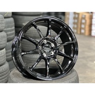 NEW 18X8.5J AOW ZE40 Rim (set of 4) Black 5X112 for Golf MK6 MK7 MK8 A3 S3 TT W176 W117 W177 W118