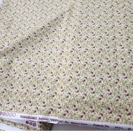 Kain Premium Cotton Fabric Small Payton Flower DIY/Craft Fabric/Cotton Cloth |Sewtizen Fabric & Noti