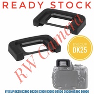 Eyecup DK-25 Nikon D5100 D5200 D3000 D3200 D50 D60 D70S D3100 D3200 D5200 D3300 D3400 D5500 DK25 Eye