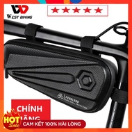 WEST BIKING hard EVA waterproof mountain bike bag