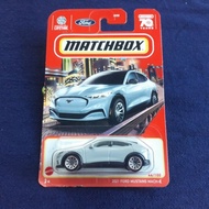 Diecast Matchbox Mbx 2021 Ford Mustang Mach E Silver