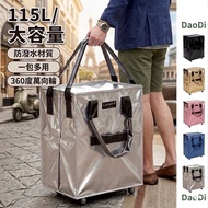 Shopping Cart Folding Shopping Bag Cart Bag Cart Large Capacity Portable Waterproof Folding Shopping