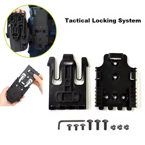 Tactical Locking System QLS 19 22 Kit Pistol Holster Belt Adapter Gun Quick Receiver&Fork Hunting Sh
