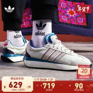 adidas COUNTRY XLG经典复古跑鞋男女新年款阿迪达斯官方三叶草 米白/乳白 38(235mm)