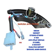 MESIN 4-stroke generator engine ET5000 ET6500. AVR genset et5000 et5500 et6000 et6500 et7000 et7500 