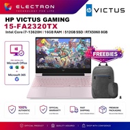 HP Victus 15-fa2320TX 15.6" FHD 144Hz Gaming Laptop Pink ( NVIDIA® GeForce RTX™ 5060, i7-13620H, 16G
