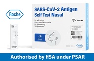 NEW BATCH(EXP SEP2023) - 5 Test Kits - Roche SD Biosensor SARS-CoV-2 Antigen Self-Test Nasal (ART) 1 Box