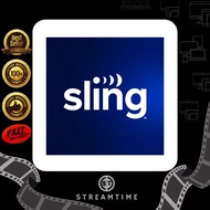 Sling TV Orange and Blue PREMIUM ACCOUNT FULL WARRANTY AUTO RENEWAL