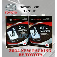 Toyota AUTO TRANSMISSION FLUID (ATF) Type T-IV Gear Oil 4L 08886-81015 / 08886-81400 NEW PACKING