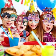 Demon Hunter Party Glasses - Cartoon Photo Props For Kids Birthday, Enhance Party Photos S3v6
