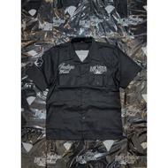 INDIGO FADES - Workshirt Rde "bw"