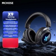 หูฟังMCHOSE X9 Wireless Headphone Game Headset Bluetooth 2.4G E-sports Headset Desktop Computer Thre