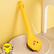 Pot Washing Handy Tool Creative Cartoon Pot Brush Pot Washing Brush Does Not Hurt Pot Long Handle Brush Kitchen Cleaning Brush