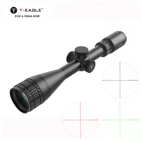 T-EAGLE EOX 4-16x44 AOIR Spotting Scope, Lunettes Tactical Rifles, Hunting and Shooting Rifle, Snipe