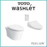 [Bulky] TOTO AVANTE Wall-hung WC Bowl with WASHLET CW822 / TCF24410ASG [Ready Stock]