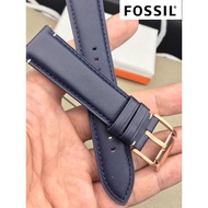 Fossil Genuine Leather Watch Band 22mm - Replacement Strap for Men's FS5237, FS5132, FS5241 & Other 