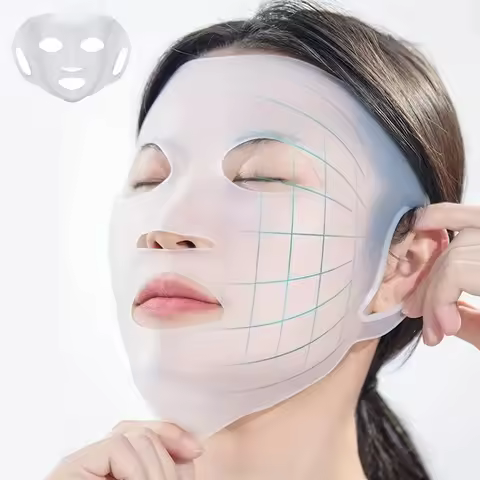 3d Silicone Mask Holder Reusable - Moisturizing Mask And Facial Moisture Anti-Evaporation - Facial M