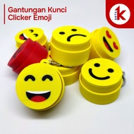 Clicker Clicker Emoji Keychain