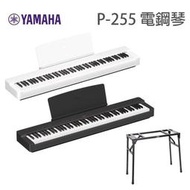 亞洲樂器 YAMAHA P225 數位鋼琴 電鋼琴 P-225 88鍵電鋼琴、加贈台製琴架